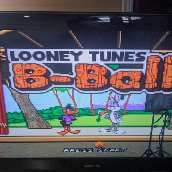 Looney Tunes B-ball Super Nintendo SNES - Tested - Picture 3 of 3